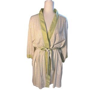 Aria cotton blend robe